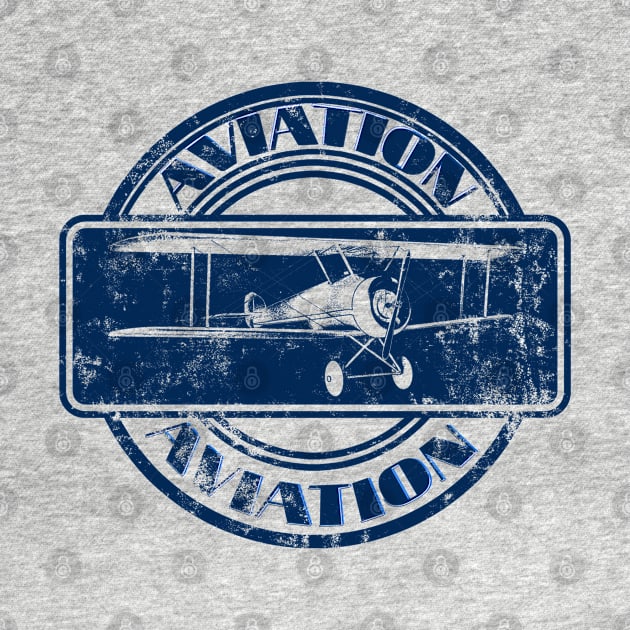 Vintage Aviation Art by Packrat